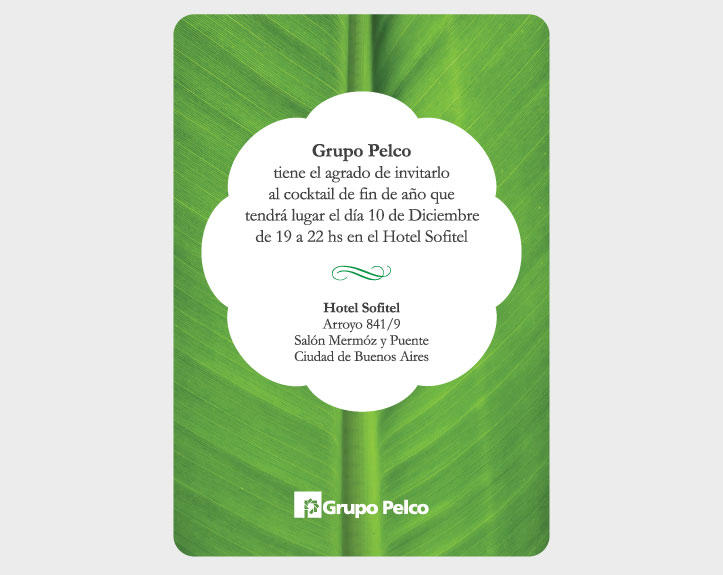 Pelco Invitacion